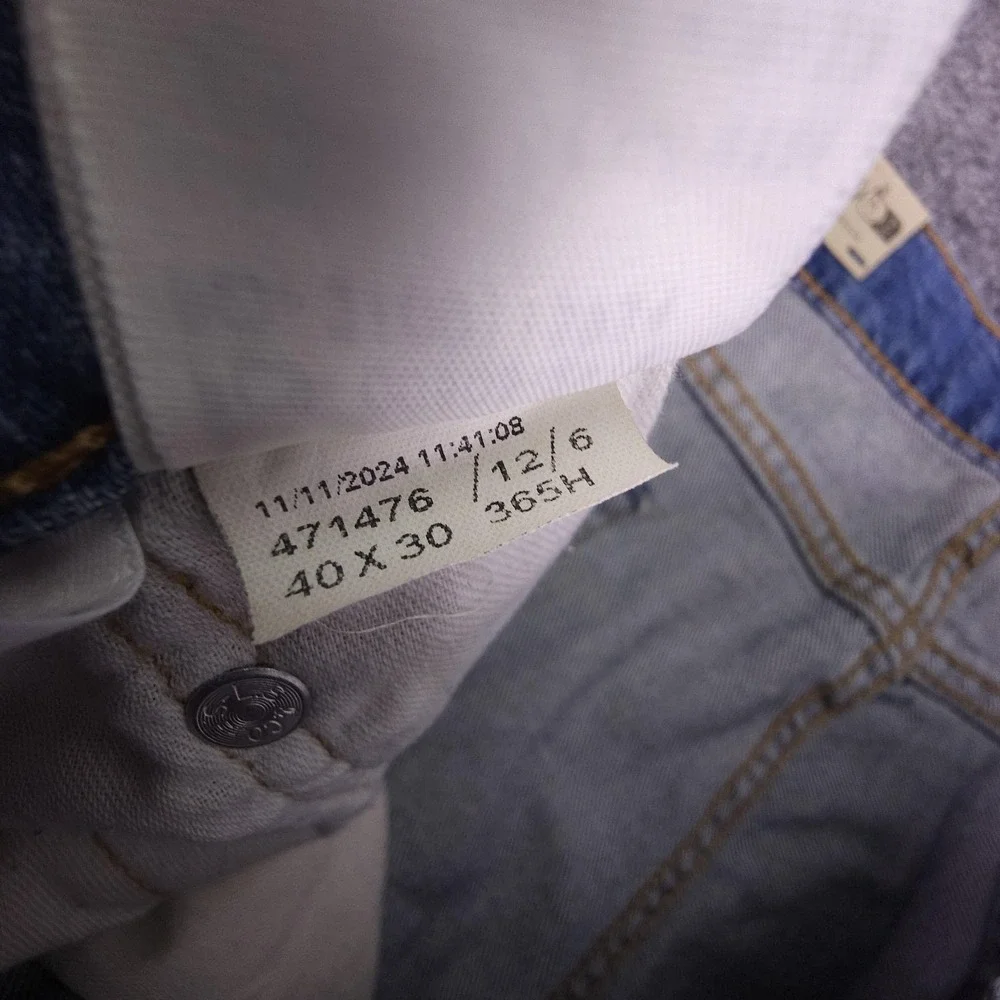 Levis‎ 505 Mens Jeans 40x30 Blue Regular Straight Stretch Denim Levis Ease
